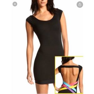 🌸Charlotte Russe Black Open Back Dress